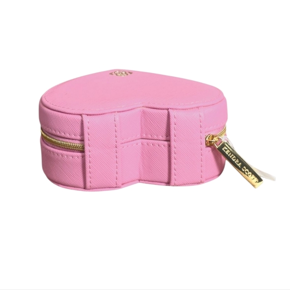 NWT Kendra Scott Heart Shaped Jewelry Case Pink - Picture 4 of 16